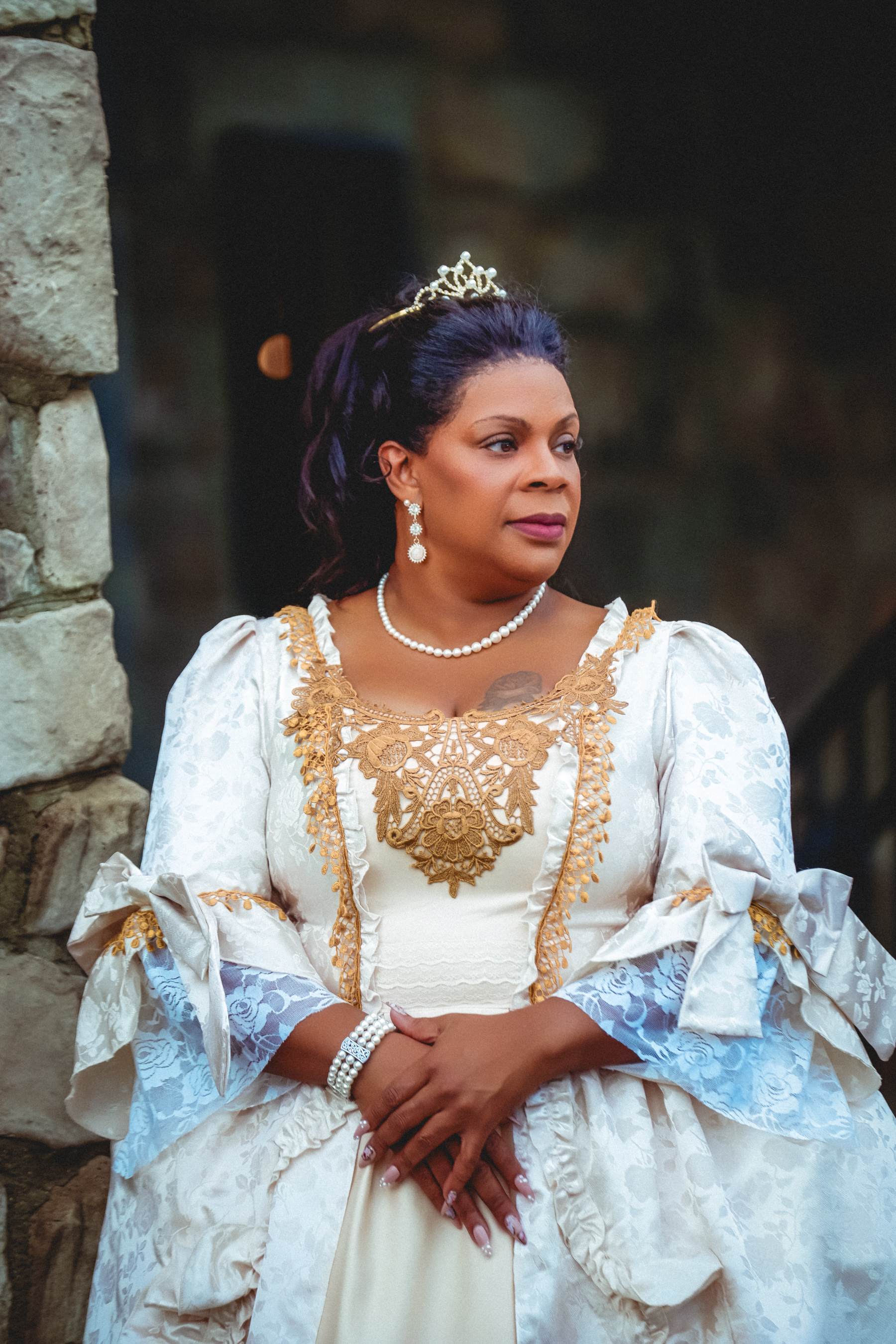 Queen Charlotte editorial birthday portrait session, Lexington KY photographer